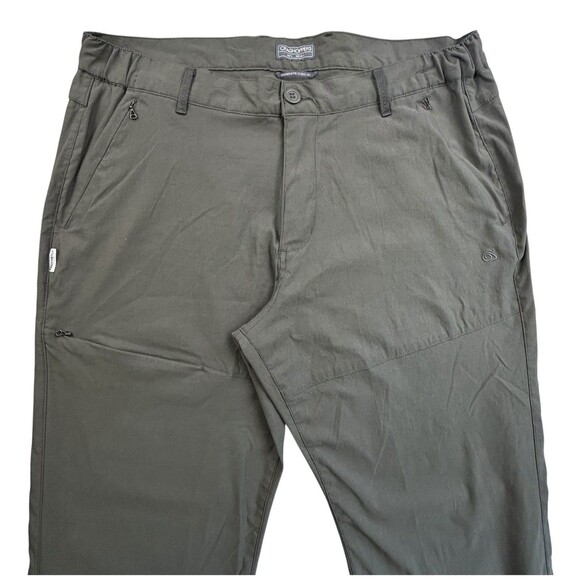 Craghoppers Kiwi Pro Pant 40x32 Gray Hiking Walking Trekking Stretch CMJ494L - Picture 1 of 15